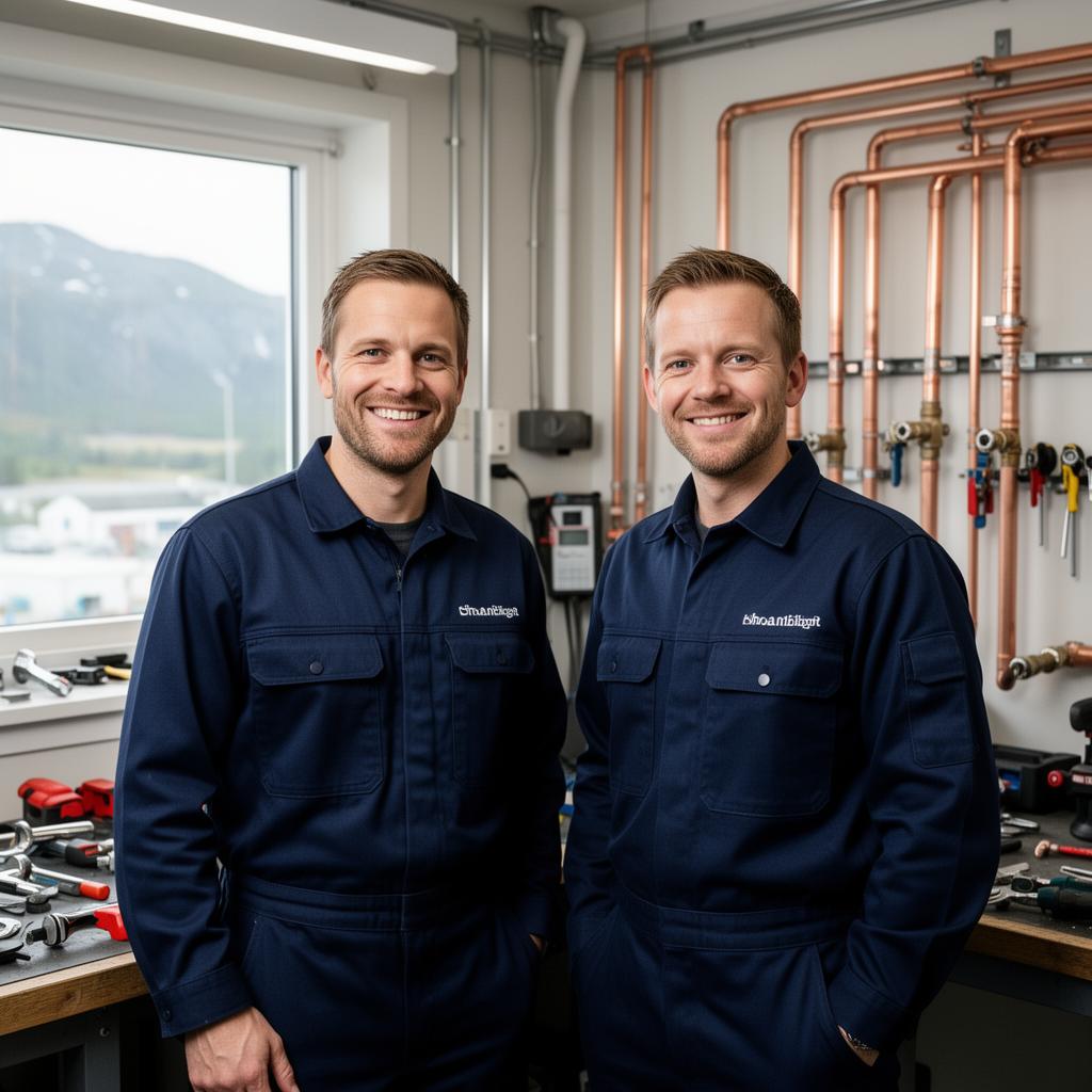 Teamet vårt på jobb